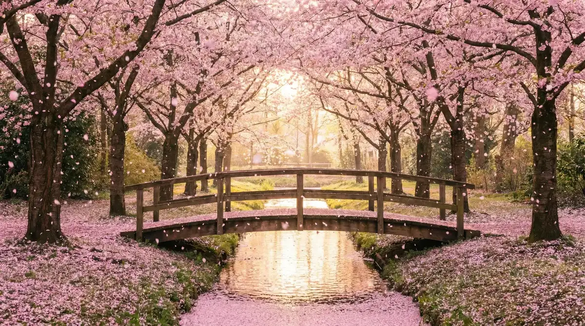 樱花桥畔 - 房中性事 唯美风景